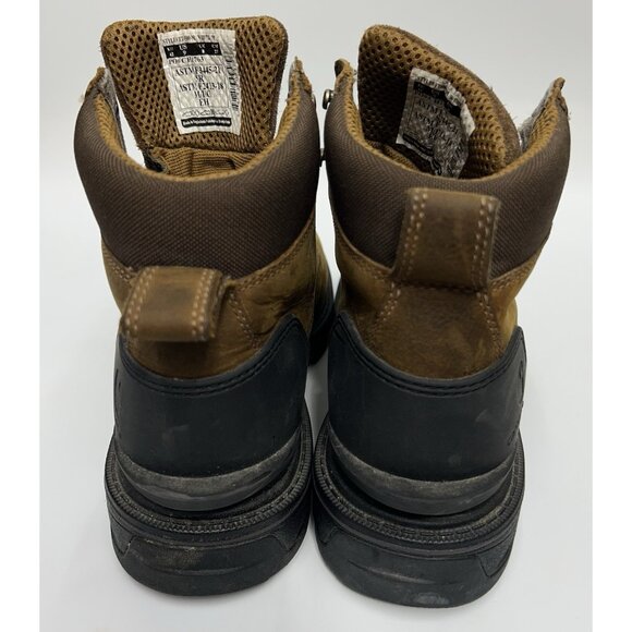 Carhartt Ironwood Work Boots Size 9/ FT6500-M Wide Alloy Toe 6" Water/Slip Proof - Picture 5 of 11